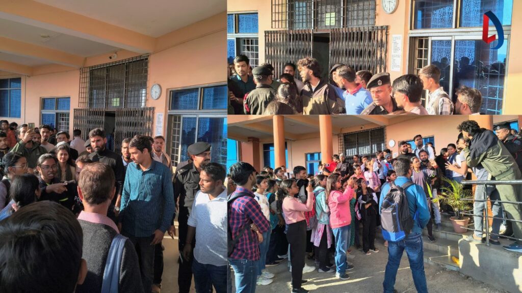 सेंट्रल यूनिवर्सिटी ऑफ झारखंड में छात्राओं ने छेड़खानी की बढ़ती घटना के विरोध में किया प्रदर्शन, पीड़ित छात्रा ने विवि प्रशासन को भेजा मेल