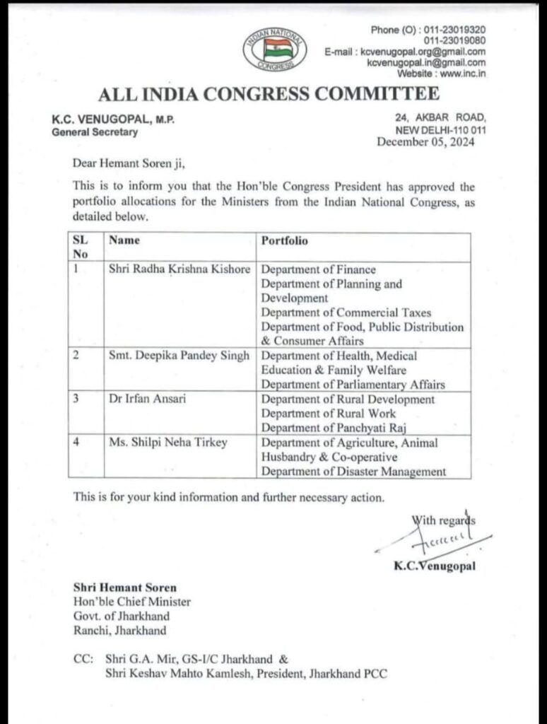 congress latter
