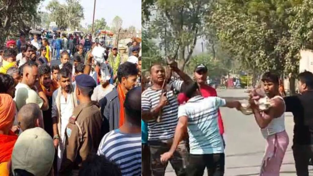 साहिबगंज में जमीन विवाद सुलझाने गई पुलिस टीम को ग्रामीणों ने बनाया बंधक, आपस में भिड़े दो पक्ष, खूब हुआ बवाल
