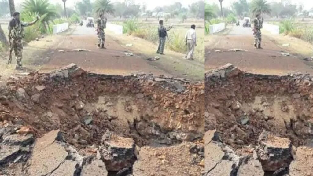 छत्तीसगढ़ के बीजापुर में बड़ा नक्सली हमला, IED ब्लास्ट में आठ जवान शहीद