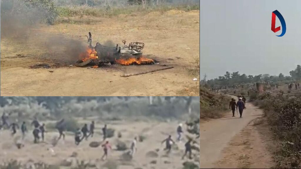 धनबाद में आउटसोर्सिंग कंपनी हिलटॉप का परिसर बना रणक्षेत्र, दर्जनों राउंड फायरिंग और बमबाजी, पुलिस बनी रही मूकदर्शक