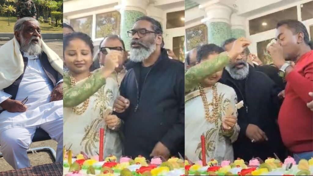 सोरेन परिवार के लिए सबसे खास दिनः गुरू जी के जन्मदिन पर इकट्ठा हुआ पूरा परिवार, हेमंत-कल्पना की मौजूदगी में काटा गया केक