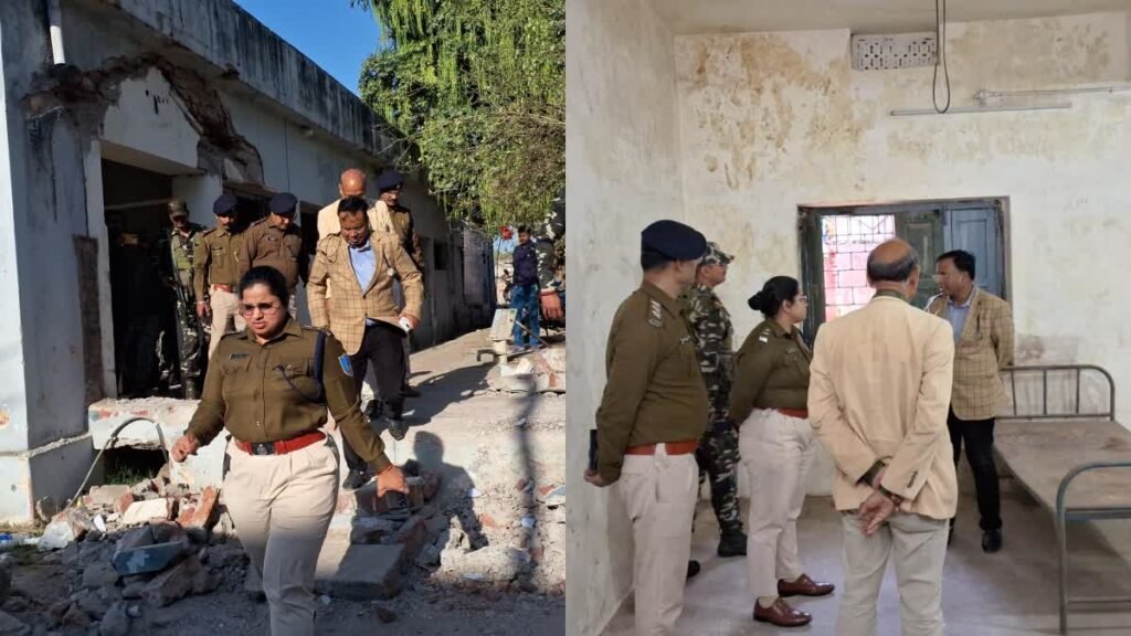 पलामू SP रीष्मा रमेशन ने जेल से कैदी फरार होने के मामले में 3 पुलिस जवानों पर की कार्रवाई