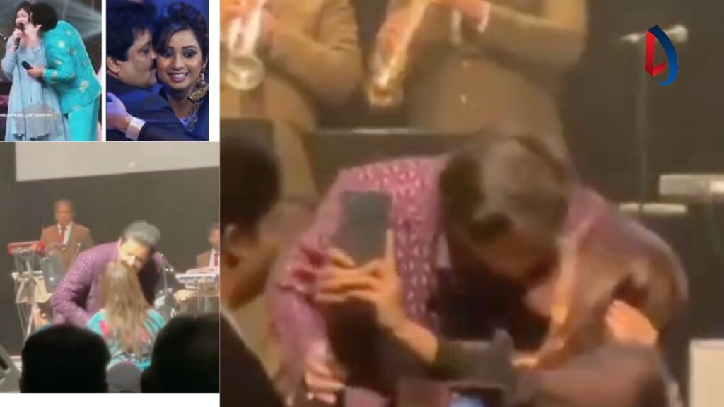 udit narayan kissing video