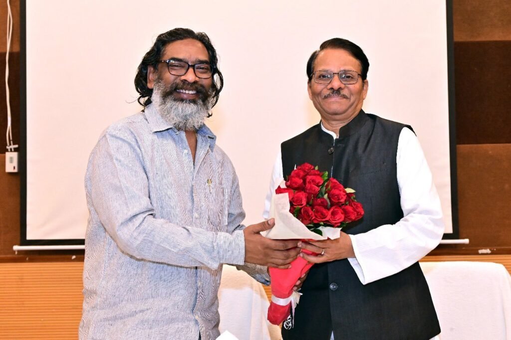 के राजू ने की हेमंत सोरेन से मुलाकात, मुख्यमंत्री ने झारखंड कांग्रेस प्रभारी बनने पर दी बधाई और शुभकामनाएं