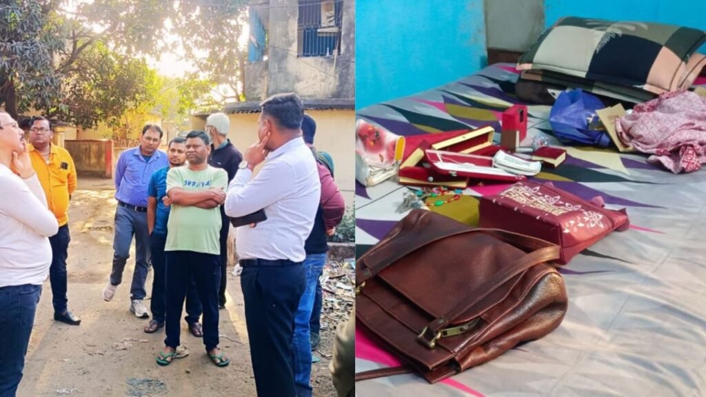 CCL कर्मी के घर दिन दहाड़े 27 लाख रुपये की चोरी, कॉलोनी के लोगों में आक्रोश