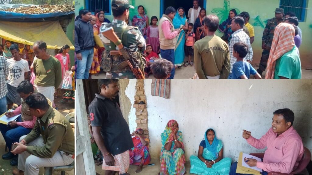 मुख्यमंत्री हेमंत सोरेन के निर्देश पर तेलंगाना के टनल में फंसे मजदूरों की जानकारी लेने गुमला पहुंचे अधिकारी