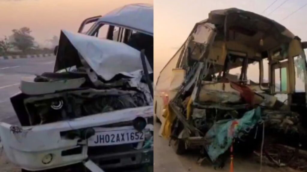 प्रयागराज महाकुंभ जाने के दौरान UP के जौनपुर में सड़क हादसा, झारखंड के 5 श्रद्धालु समेत 9 की मौत