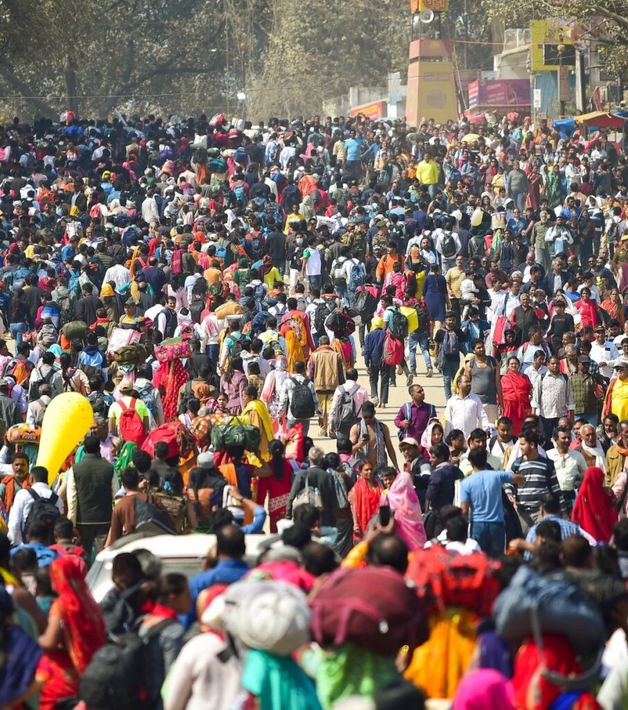 mahakumb crowd