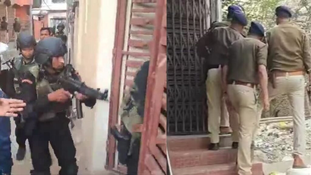 पटना में बदमाशों के साथ पुलिस का एनकाउंटर, कंकड़बाग में फायरिंग करके घर में छिपे बदमाश