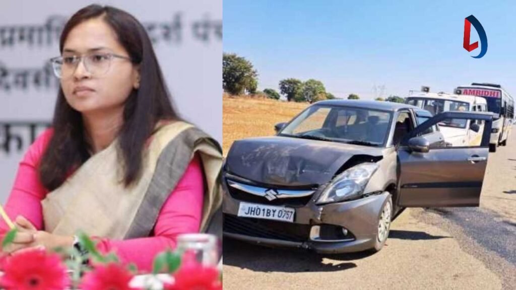 मंत्री शिल्पी नेहा तिर्की के काफिले की गाड़िया आपस में टकराई, BDO समेत पांच लोग घायल
