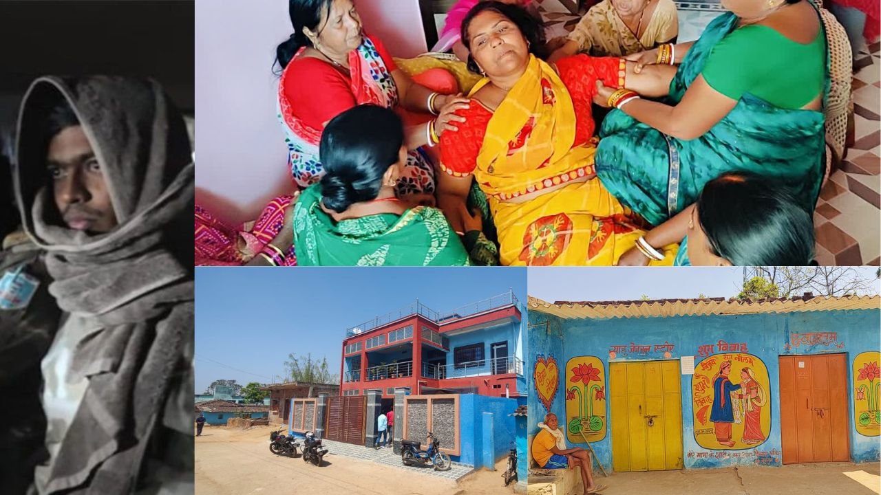 गैंगस्टर अमन साहू के बुढ़मू स्थित घर में मातम, मां-पिता बेसुध, गांव में पसरा हैं सन्नाटा, आतंक की कहानी सुन हो जाएंगे के दंग