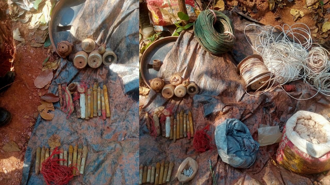 चाईबासा में सुरक्षाबलों को मिली बड़ी कामयाबी, नक्सलियों द्वारा लगाये गये विस्फोटक को पुराने डम्प से बरामद कर किया निष्क्रिय