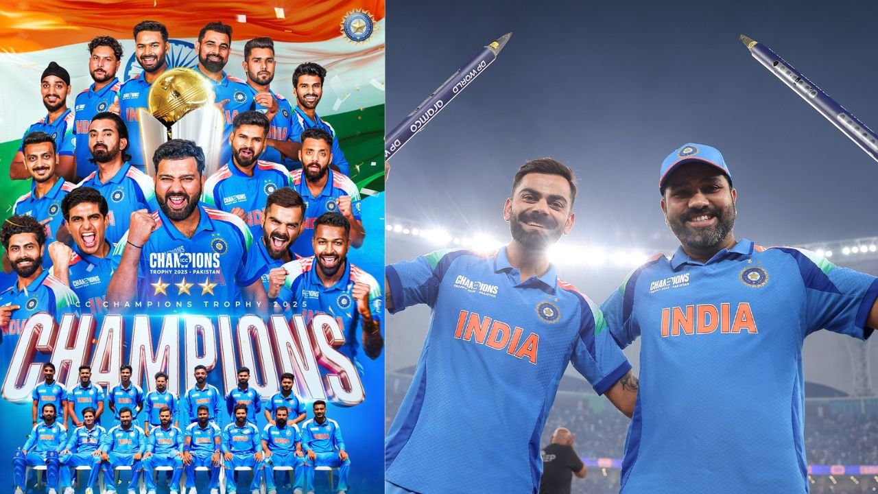 IND vs NZ CT 2025 Final LIVE Score:भारत ने न्यूजीलैंड को 4 विकेट से हराकर ICC ट्रॉफी पर कब्जा किया