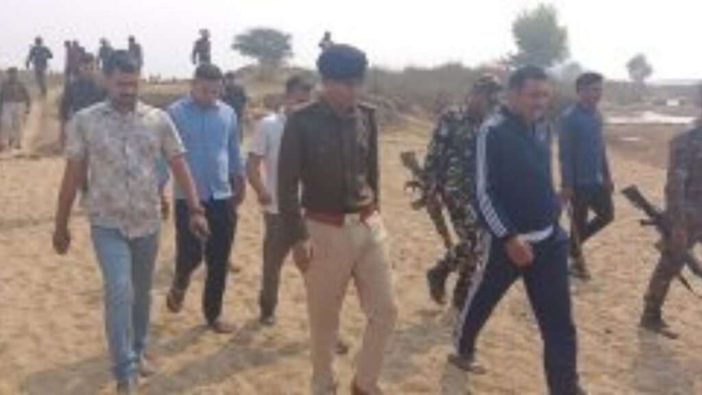 पुलिस और खनन माफिया के बीच ताबड़तोड़ फायरिंग, गोलियों की तड़तड़ाहट से दहल गया इलाका