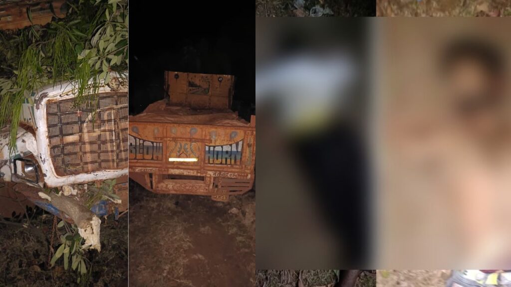 लोहरदगा में रफ्तार का कहर, बॉक्साइड लदे ट्रक की चपेट में आने से तीन युवकों की मौत