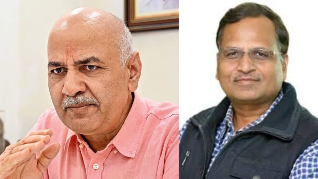 मनीष सिसोदिया और सतेंद्र जैन को लगा बड़ा झटका, भ्रष्टाचार कानून के तहत जांच की गृह मंत्रालय ने दी मंजूरी