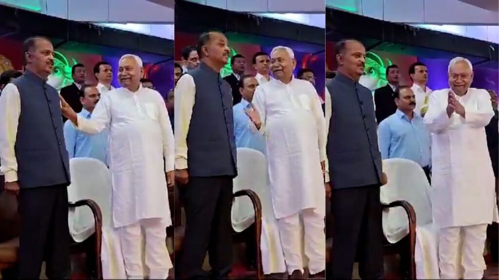 नीतीश कुमार ने किया राष्ट्रगान का अपमान! लालू- तेजस्वी ने वीडियो साझा करते हुए मुख्यमंत्री के मानसिक स्थिति पर उठाये सवाल