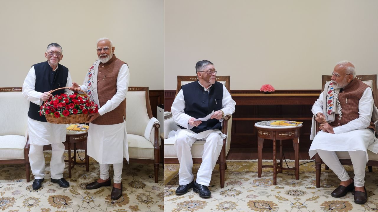 प्रधानमंत्री नरेंद्र मोदी से मिले राज्यपाल संतोष गंगवार, झारखंड के विकास कार्यो और योजनाओं पर हुई चर्चा