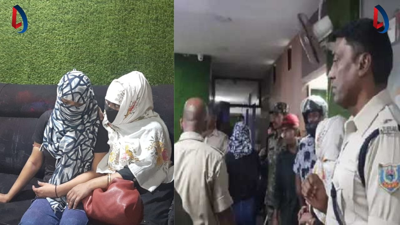 सेक्स रैकेट का भंडाफोड़, ब्यूटी पार्लर की आड़ में चल रहा था देह व्यापार का धंधा, 6 हिरासत में, आपत्तिजनक सामान बरामद