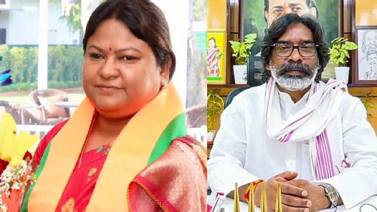 सीता सोरेन ने की हेमंत सोरेन सरकार की तारीफ, कहा-बेहतर काम कर रही है JMM सरकार
