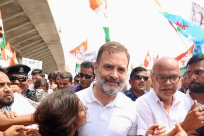 बेगूसराय में राहुल गांधी