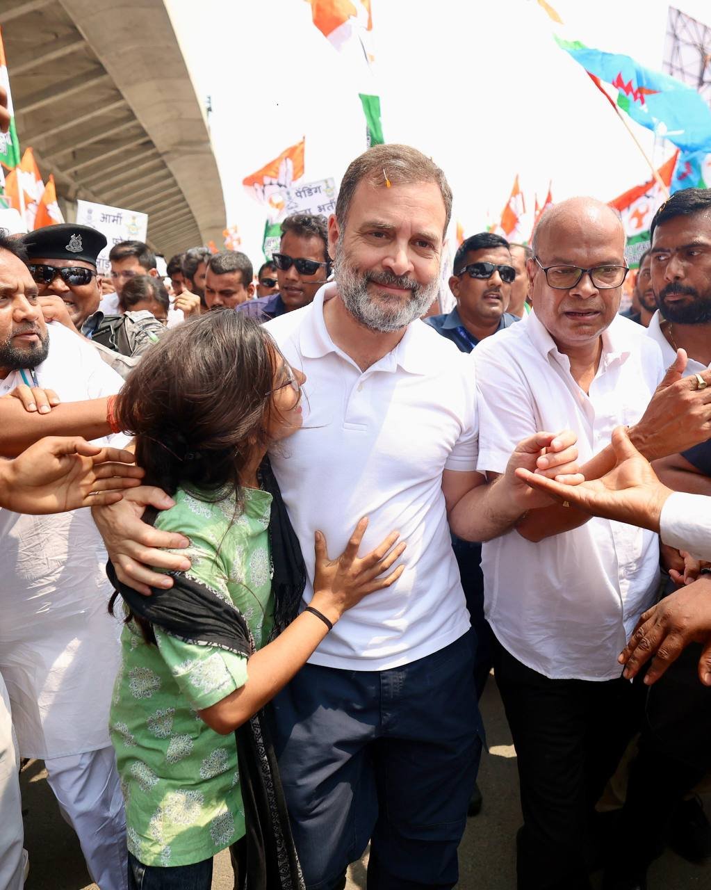 बेगूसराय में राहुल गांधी