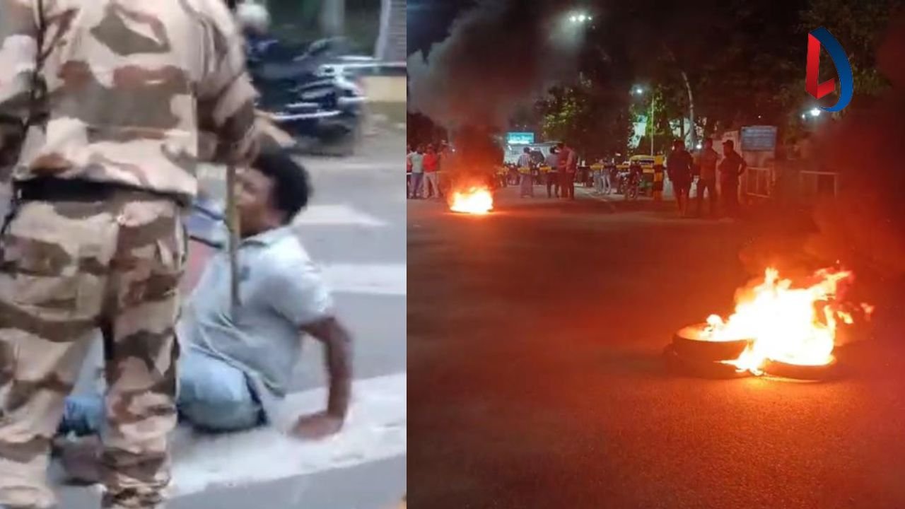 बोकारो में विस्थापितों पर लाठीचार्ज, एक युवक की मौत, कई घायल, आक्रोशित लोगों का उग्र प्रदर्शन