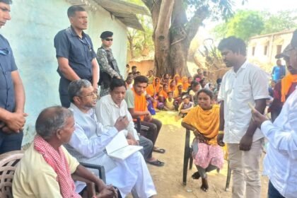 पिठौरिया पहुंचे बाबूलाल