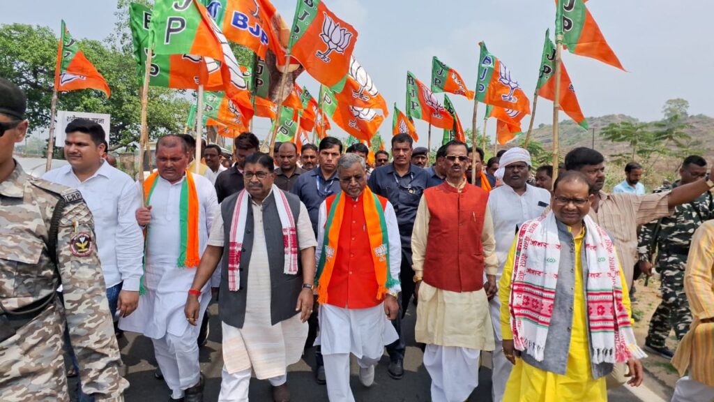 babulal protest against hemant soren