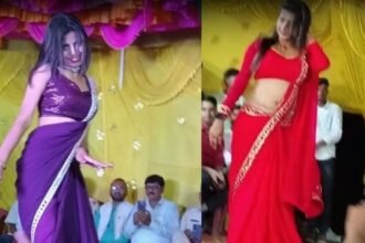 बिहार के स्कूल में बार बलाओं ने लगाये ठुमकें, दारोगा स्टेज पर बैठकर ले रहे थे मजा, Viral Video