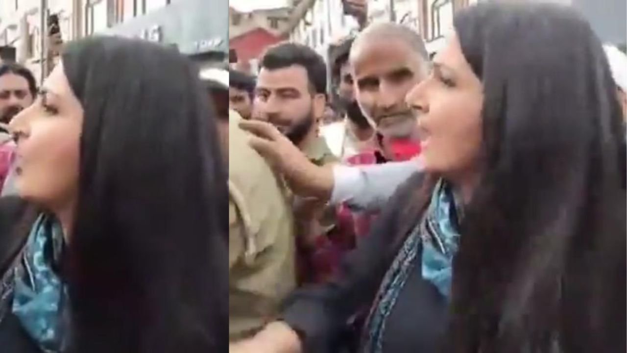 चित्रा त्रिपाठी का पहलगाम आतंकी हमले की रिपोर्टिंग के दौरान हुआ जबदस्त विरोध, वीडियो सोशल मीडिया पर हुआ वायरल