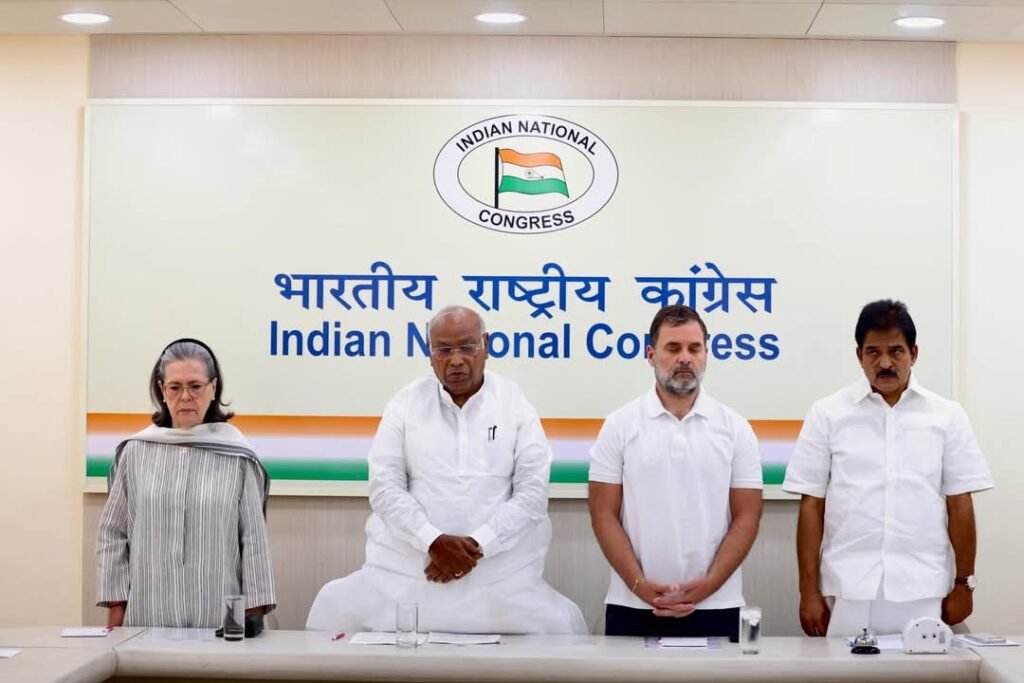 congress working comittee 24 apil after pahalgam