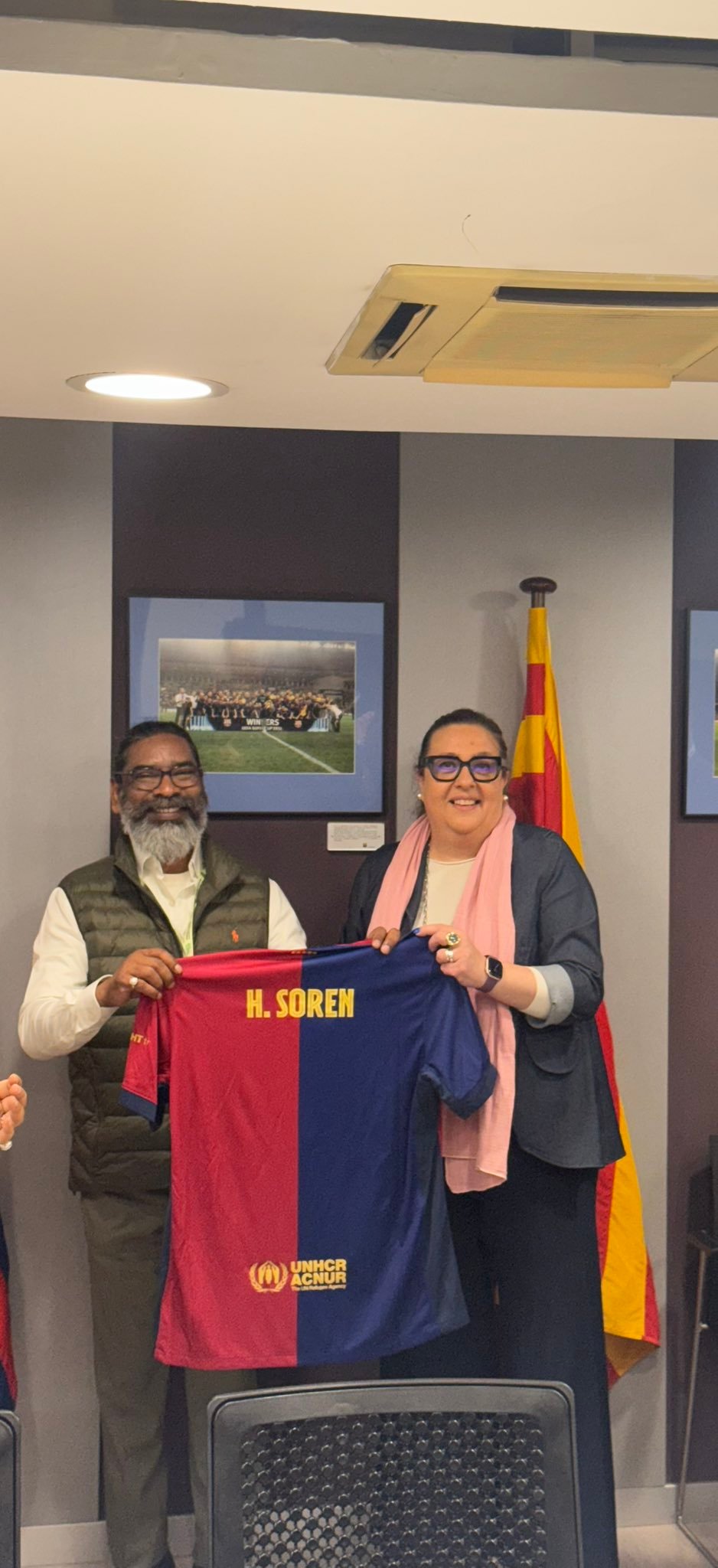 hemant soren barcelona jurcey