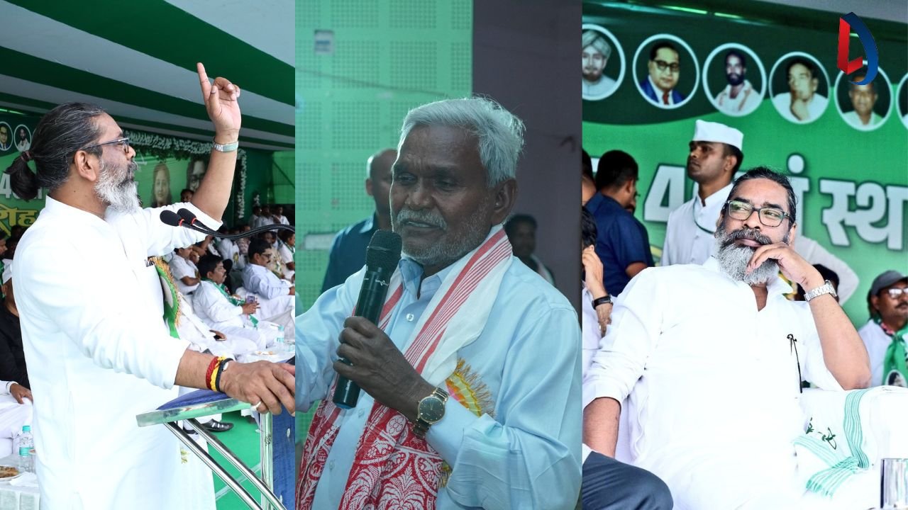 चंपाई पर इशारों इशारों में हेमंत सोरेन ने कसा तंज, 'आदिवासी-मूलवासी के लोग दूसरे पार्टी के एजेंट बनकर काम कर रहे हैं'