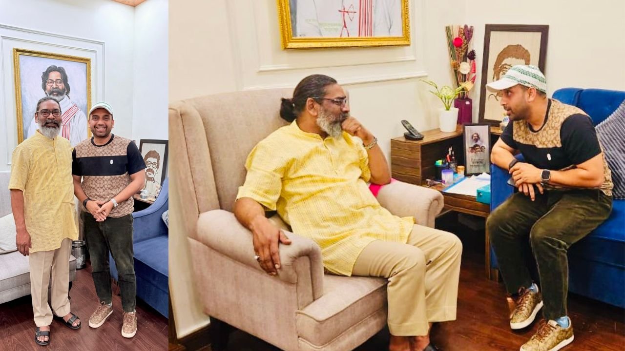 हेमंत सोरेन से पूर्व विधायक कुणाल सारंगी ने की मुलाकात, झारखंड आंदोलनकारियों के पेंशन और टेट पास अभ्यर्थियों की नियुक्ति को लेकर हुई बात