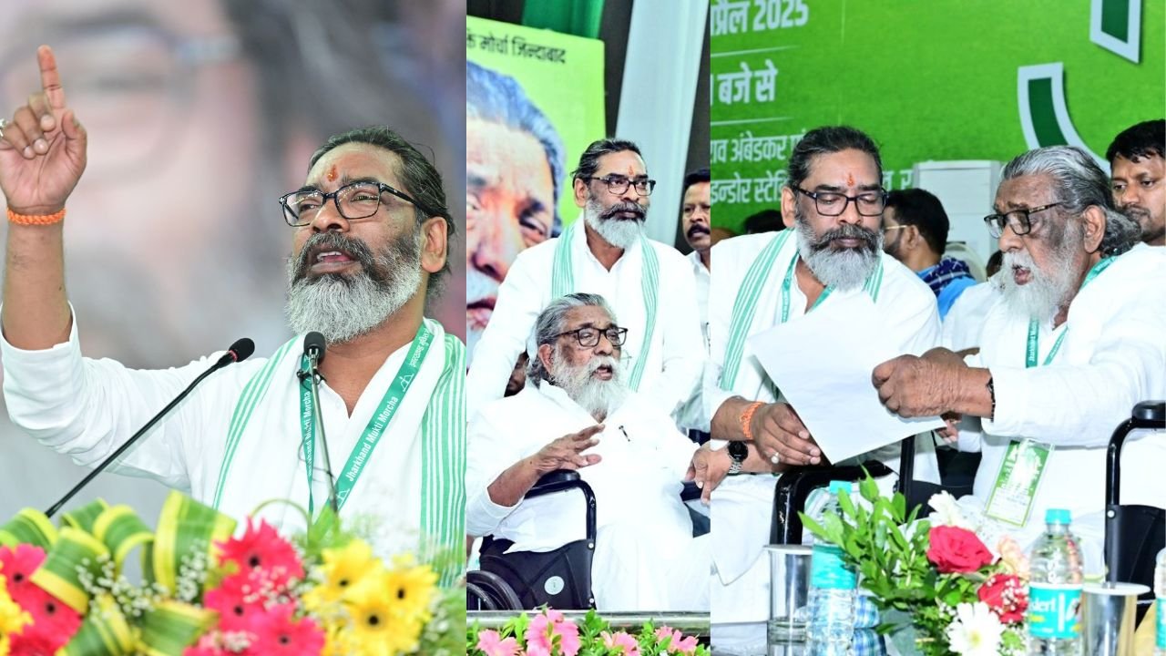 हेमंत सोरेन की JMM अध्यक्ष पद पर ताजपोशी आज, शिबू रहेंगे संस्थापक संरक्षक, पार्टी के संविधान में संशोधन