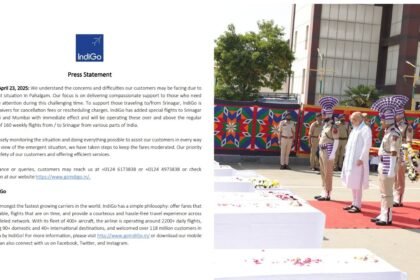 After Pahalgam terror attack, IndiGo announced special flights and discounts, relief to passengers