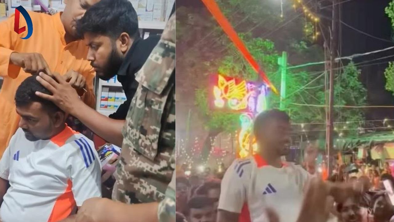 रामनवमी जुलूस के दौरान जयराम महतो हुए घायल, फरसे से सिर में लगी चोट