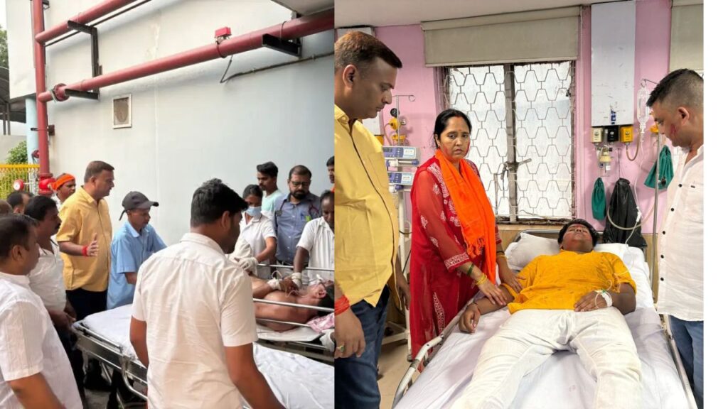 जमशेदपुर में महावीर झंडा विसर्जन के दौरान बड़ा हादसा, हाईटेंशन तार की चपेट में आये कई लोग