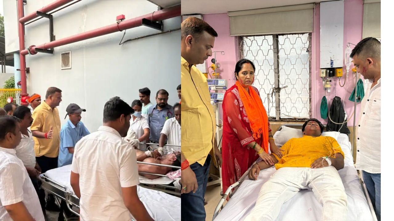 जमशेदपुर में महावीर झंडा विसर्जन के दौरान बड़ा हादसा, हाईटेंशन तार की चपेट में आये कई लोग