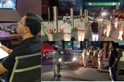 जमशेदपुर में चला एंटी क्राइम चेकिंग अभियान, SSP किशोर कौशल ने खुद संभाला मोर्चा