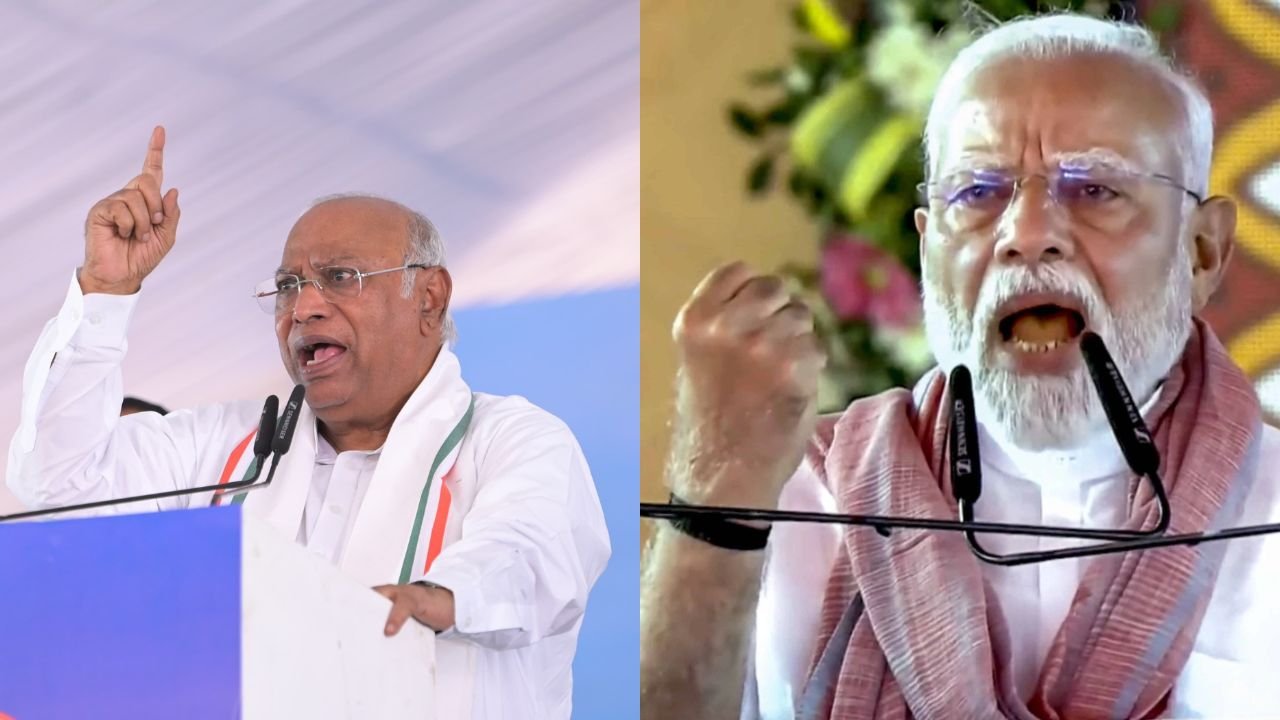 'शर्म की बात है PM सर्वदलीय बैठक में नहीं आये, बिहार में चुनावी भाषण करने गए'-मोदी पर खरगे का बड़ा हमला