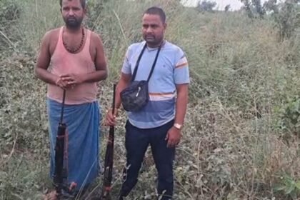 पटना के मोकामा में STF और अपराधियों के बीच मुठभेड़, पुलिस ने खदेड़कर दो बदमाशों को पकड़ा, हथियार बरामद