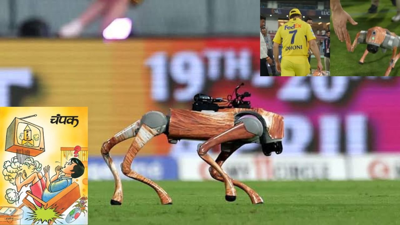 ms-dhoni-robotic dog champak