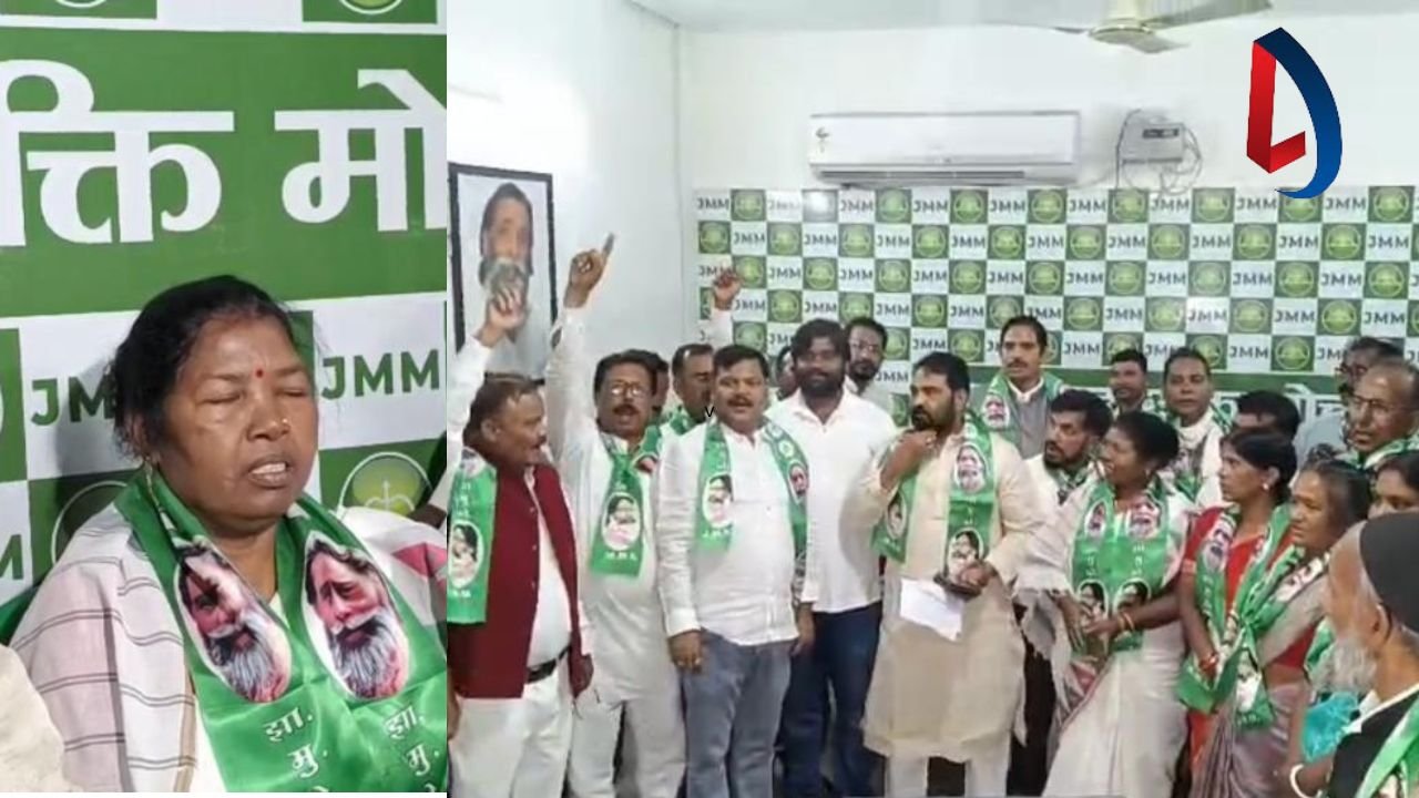 AJSU के संस्थापक सदस्य कमल किशोर भगत की पत्नी नीरू शांति भगत JMM में हुई शामिल, लोहरदगा से लड़ा था विधानसभा का चुनाव