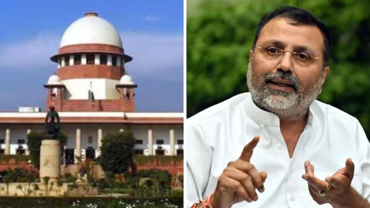 निशिकांत दुबे पर केस कीजिये, हमारी अनुमति की जरूरत नहीं, CJI के खिलाफ टिप्पणी को लेकर अवमानना याचिका पर बोली सुप्रीम कोर्ट