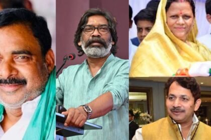 sanjay prasad yadav hemant soren kalpana sevi javed iqbal ansari