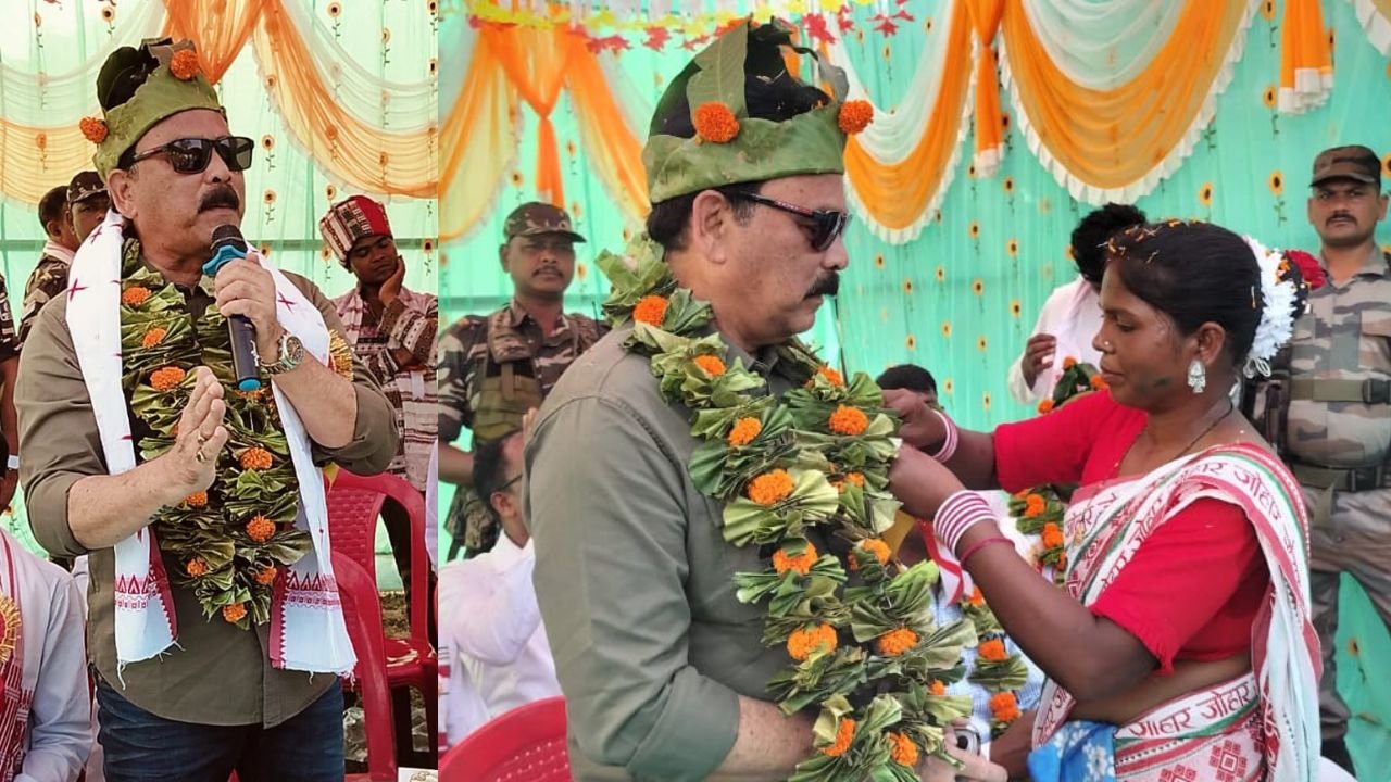 कैरो के गितिलगढ़ा में सरहुल शोभा यात्रा में शामिल हुए सांसद सुखदेव भगत, कहा- सभ्यता संस्कृति से ही हैं हमारी पहचान