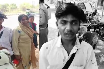 मुफ्त में आइसक्रीम नहीं देने पर ट्रॉफिक पुलिस ने युवक को पीटा, VIDEO में आया सब-इंस्पेक्टर का बेरहम चेहरा